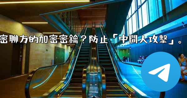 <b>電報如何驗證秘密聊方的加密密鑰？防止「中間人攻擊」。</b>
