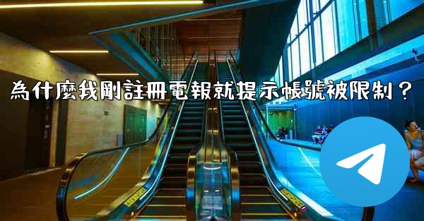 <b>為什麼我剛註冊電報就提示帳號被限制？</b>