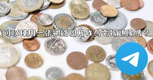 我可以使用一張網絡圖片作為電報頭像嗎？