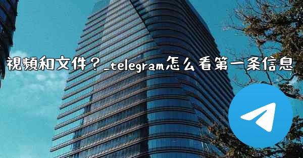 如何只查看Telegram某個聊天中的圖片、視頻和文件？_telegram怎么看第一条信息