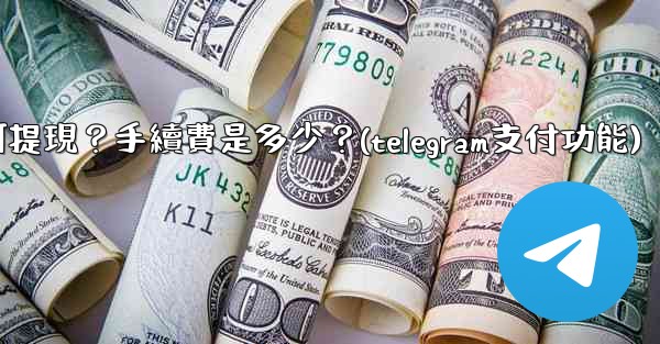 Telegram付費訂閱的收入如何提現？手續費是多少？(telegram支付功能)