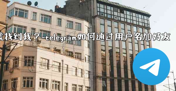 如何設置誰可以通過Telegram手機號找到我？-telegram如何通过用户名加好友
